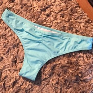 Baby blue cheeky swim bottoms